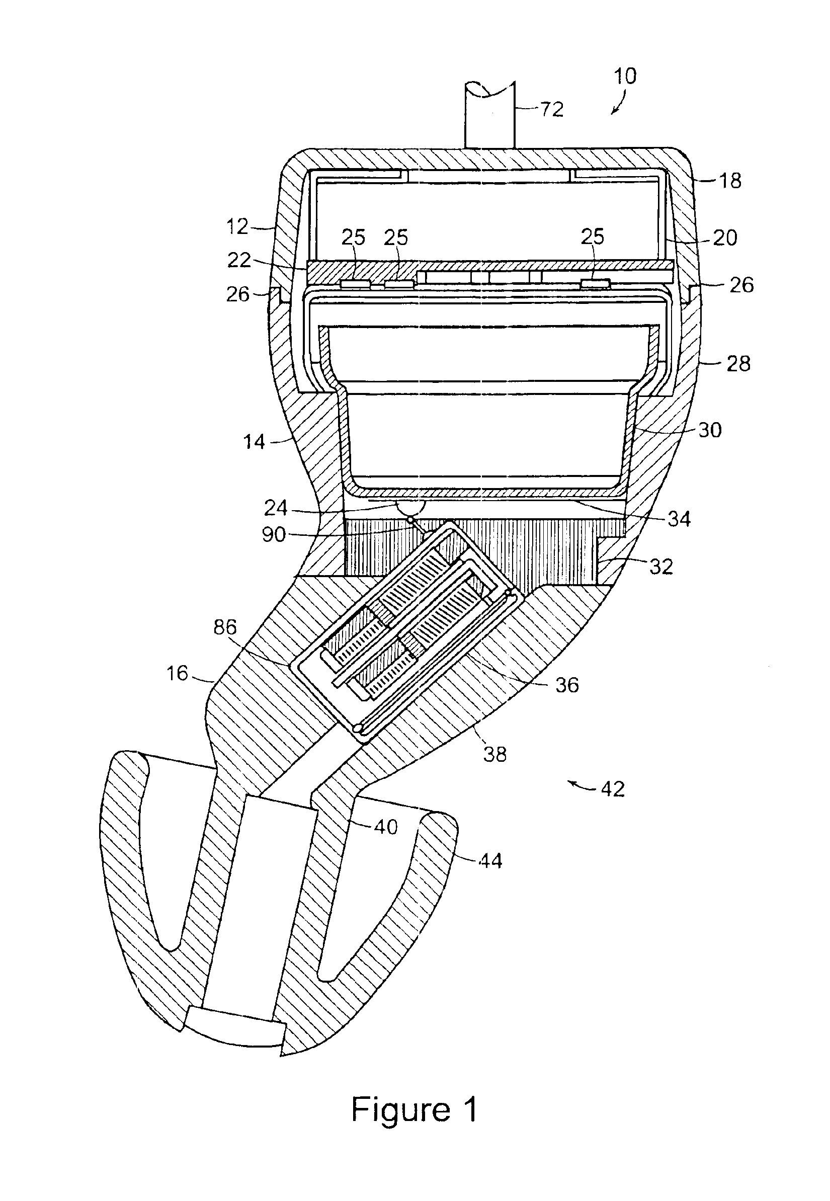 Hearing aid with a flexible shell