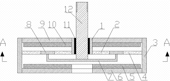 Magneto-rheological elastomer double-annular-membrane damper