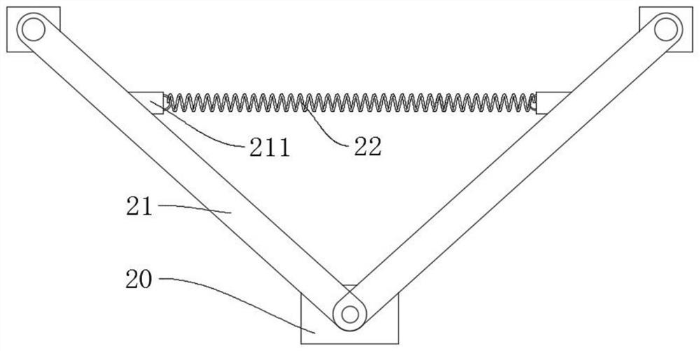 Battery fixing device with battery protection effect for new energy automobile