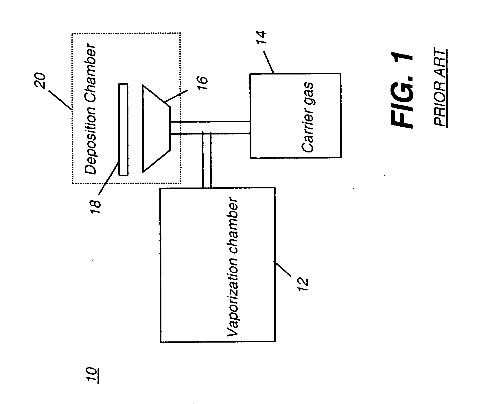 Two-dimensional aperture array for vapor deposition