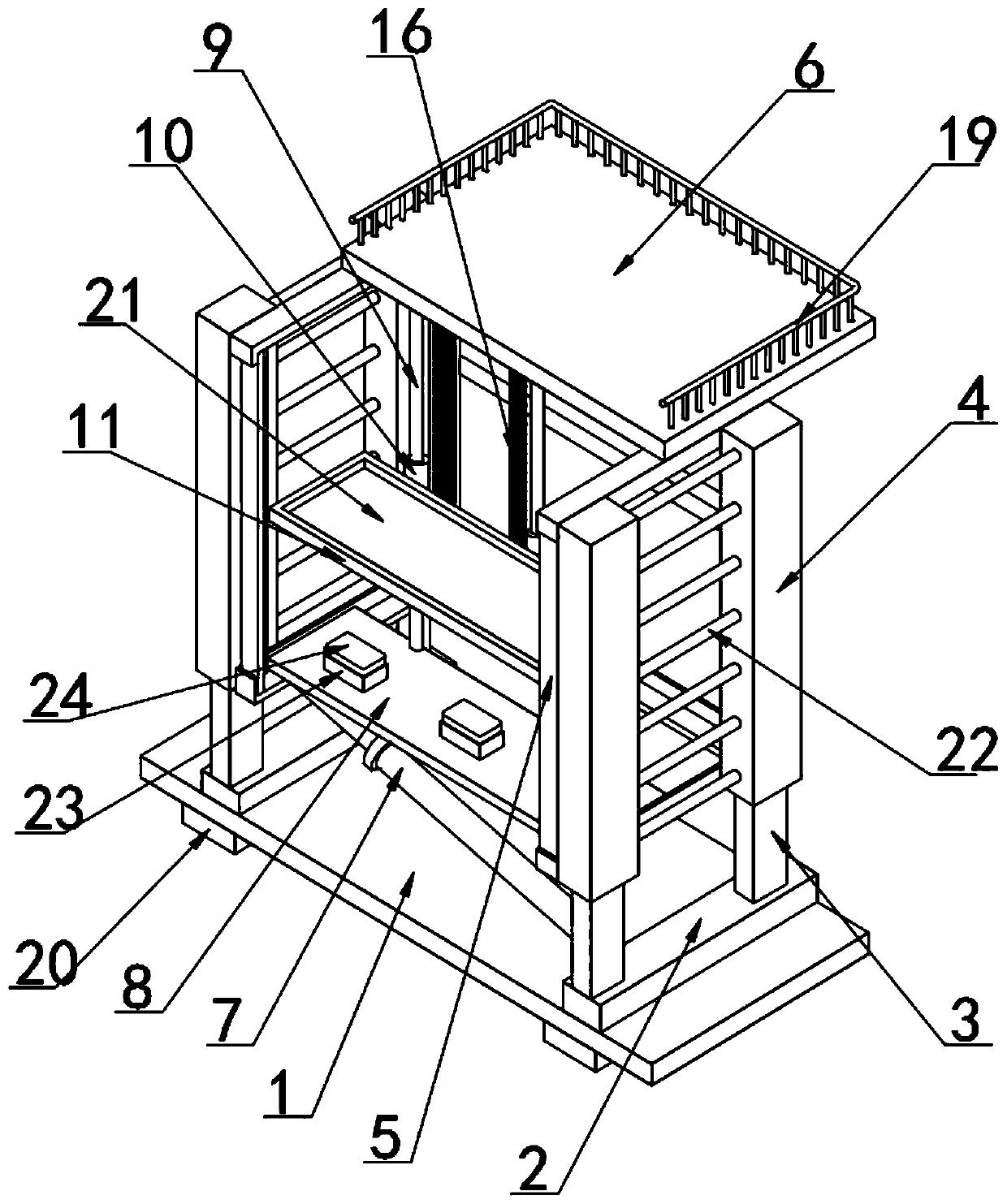 Lifting device for boiler maintenance