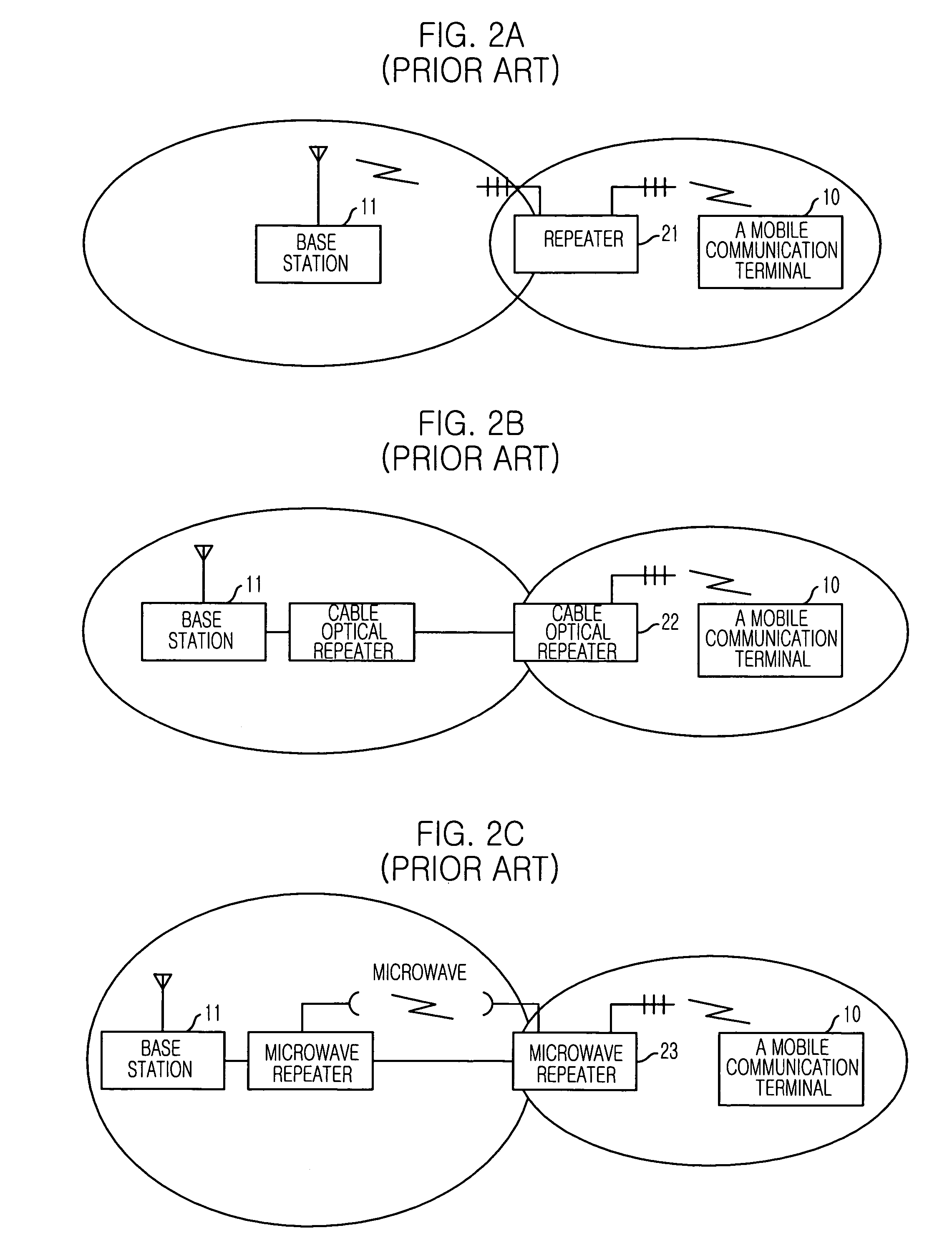 Apparatus and method for repeating signal by using wireless optical transmission