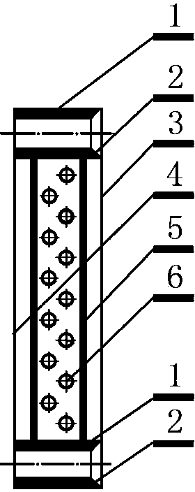 Inlaid frame manufacturing method for producing environment-friendly flame-retardant acoustic board