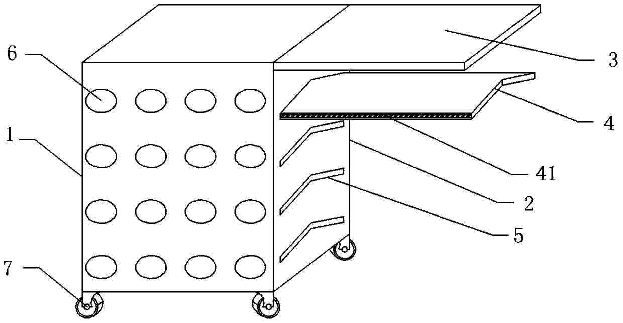 Quick dustproof balance box