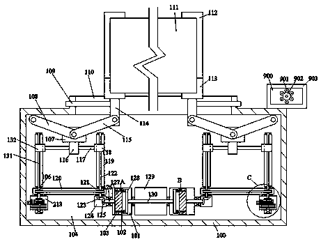 Big data test paper automatic binding device