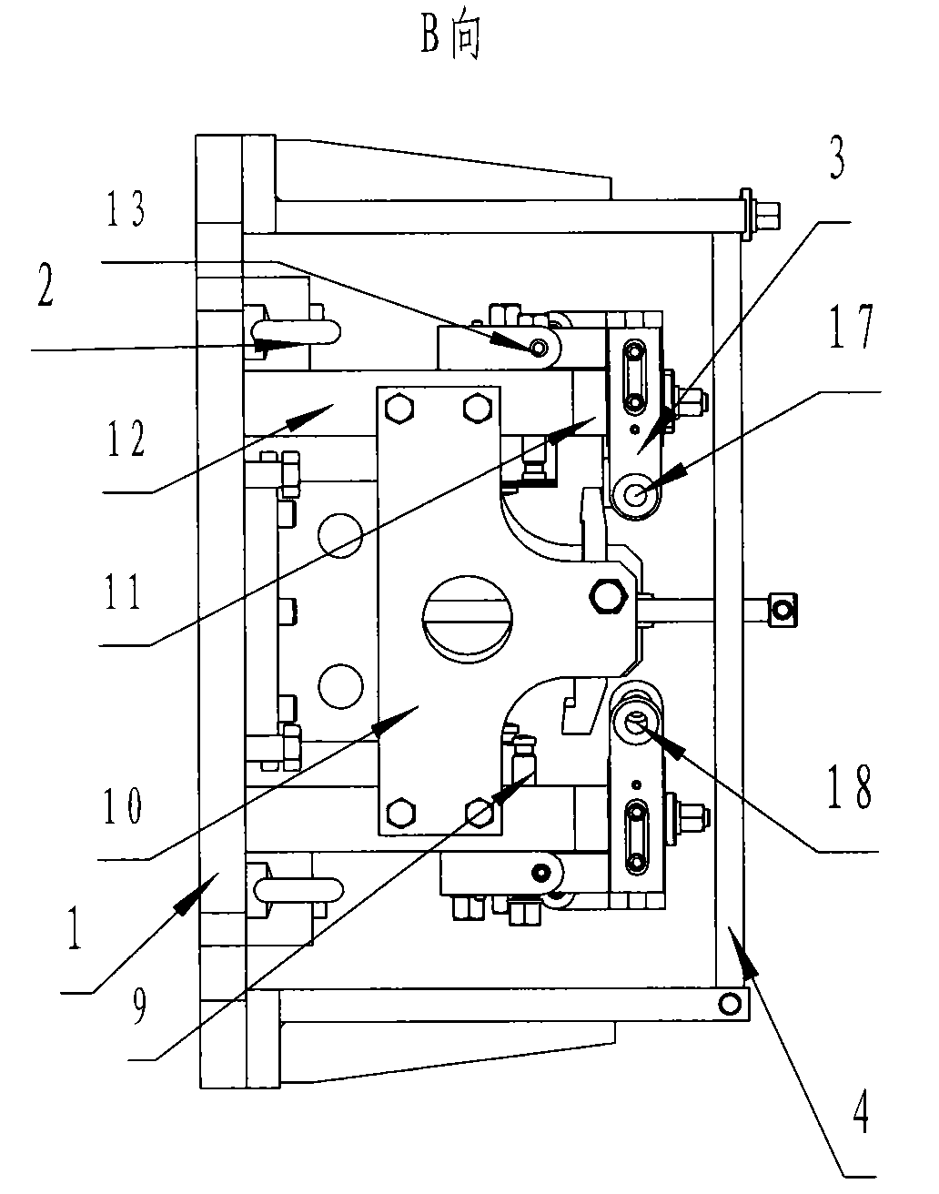 Positioning device for machining multiple coaxial-hole parts