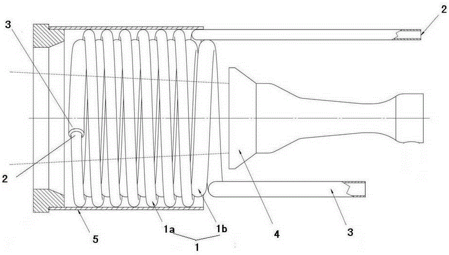 Liquid fuel gasification device and burner