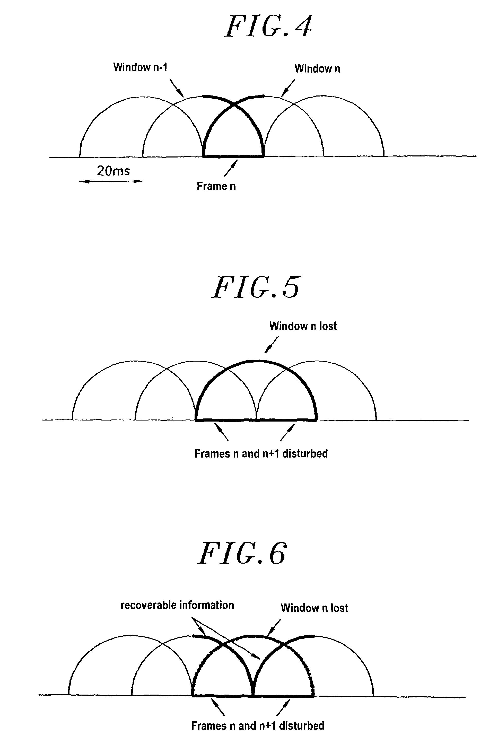 Transmission error concealment in an audio signal