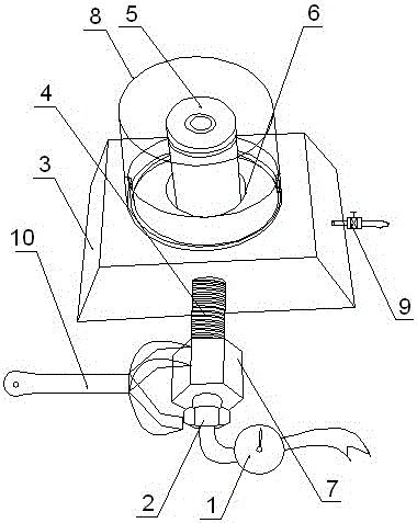 An airtightness detection device for a cylindrical cell