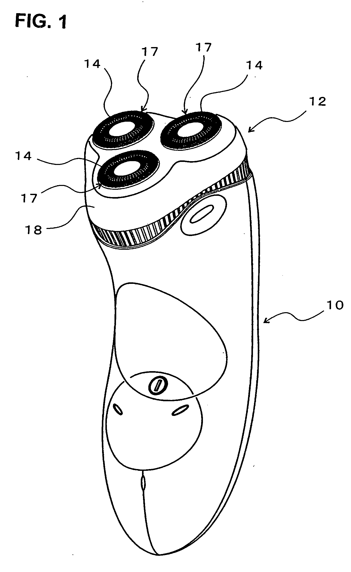 Rotary type electric shaver