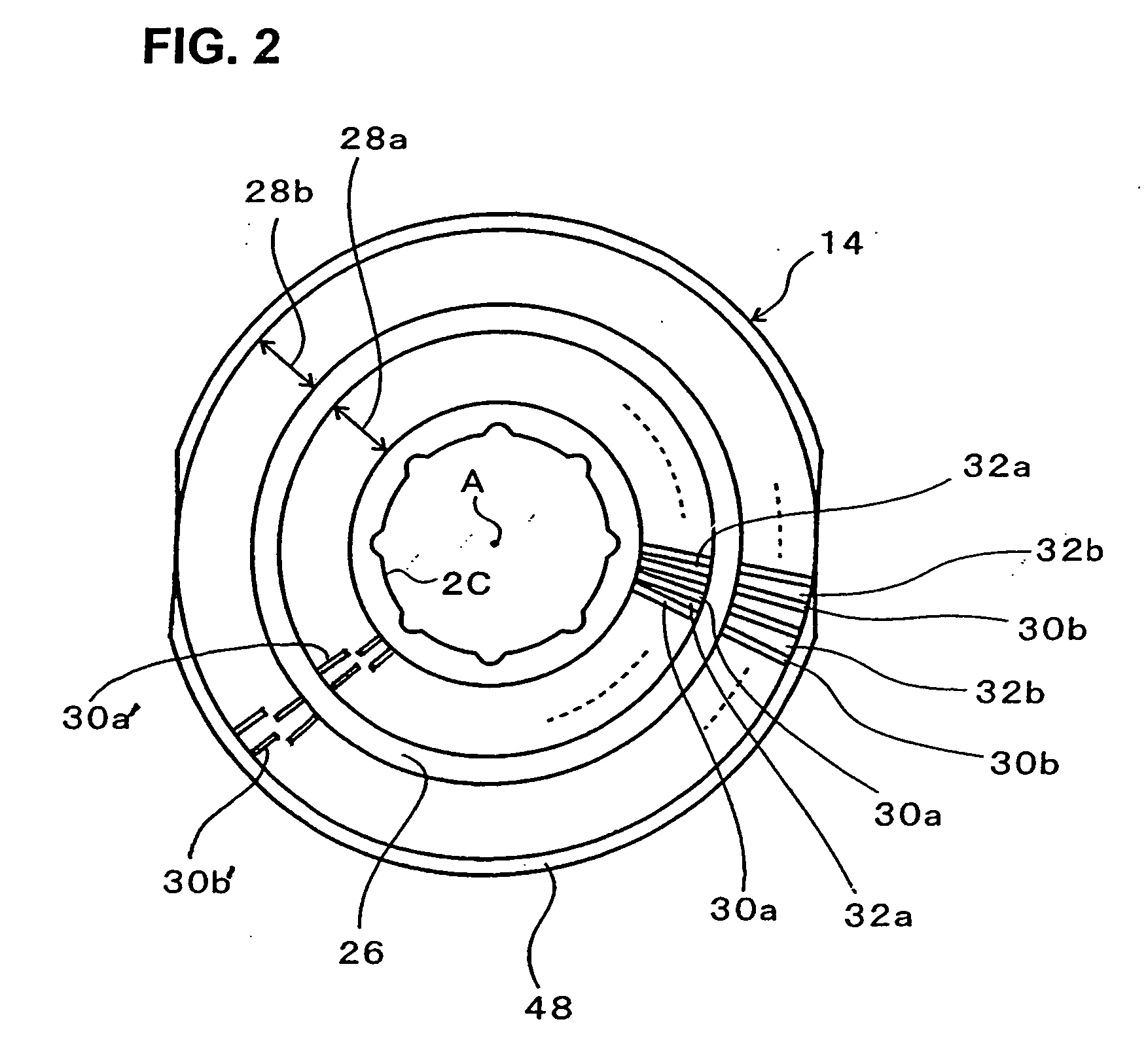 Rotary type electric shaver