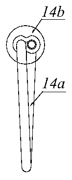 Operating railway steep slope cutting high-position dangerous rock blocking system and construction method thereof