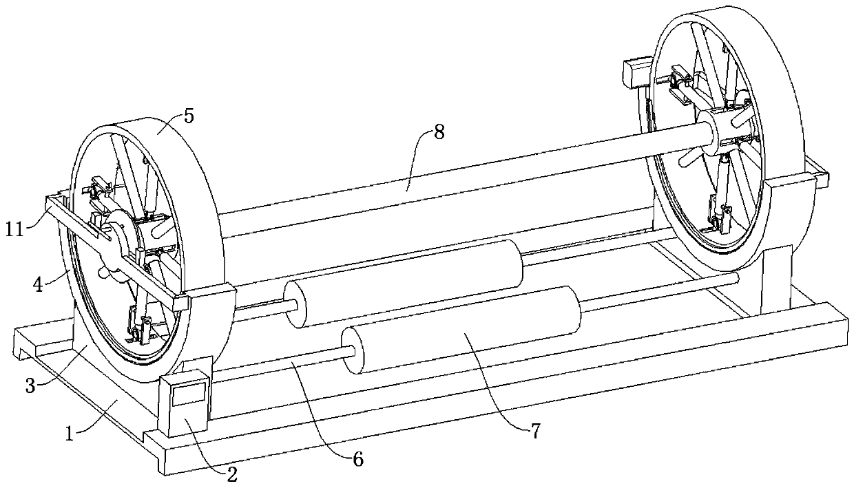 Reinforcement cage machining die