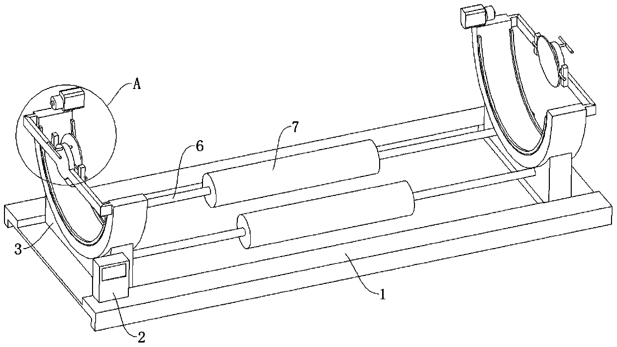 Reinforcement cage machining die