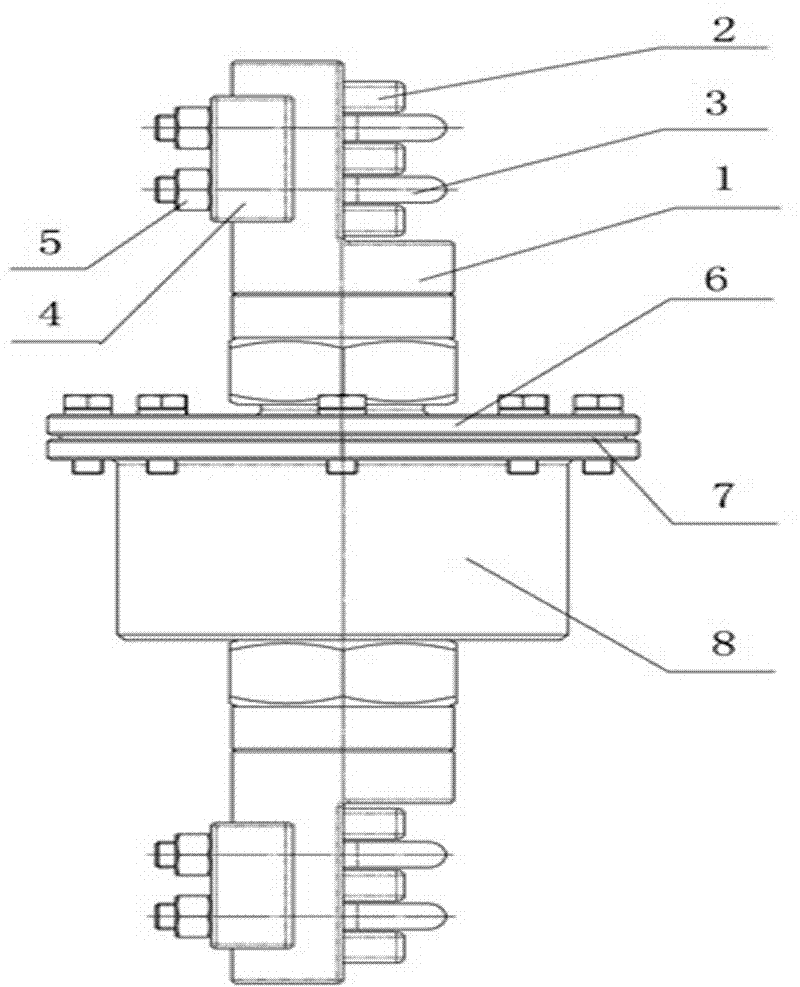 A wire rope anti-twist connection device