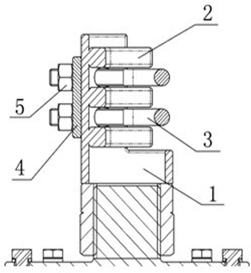 A wire rope anti-twist connection device