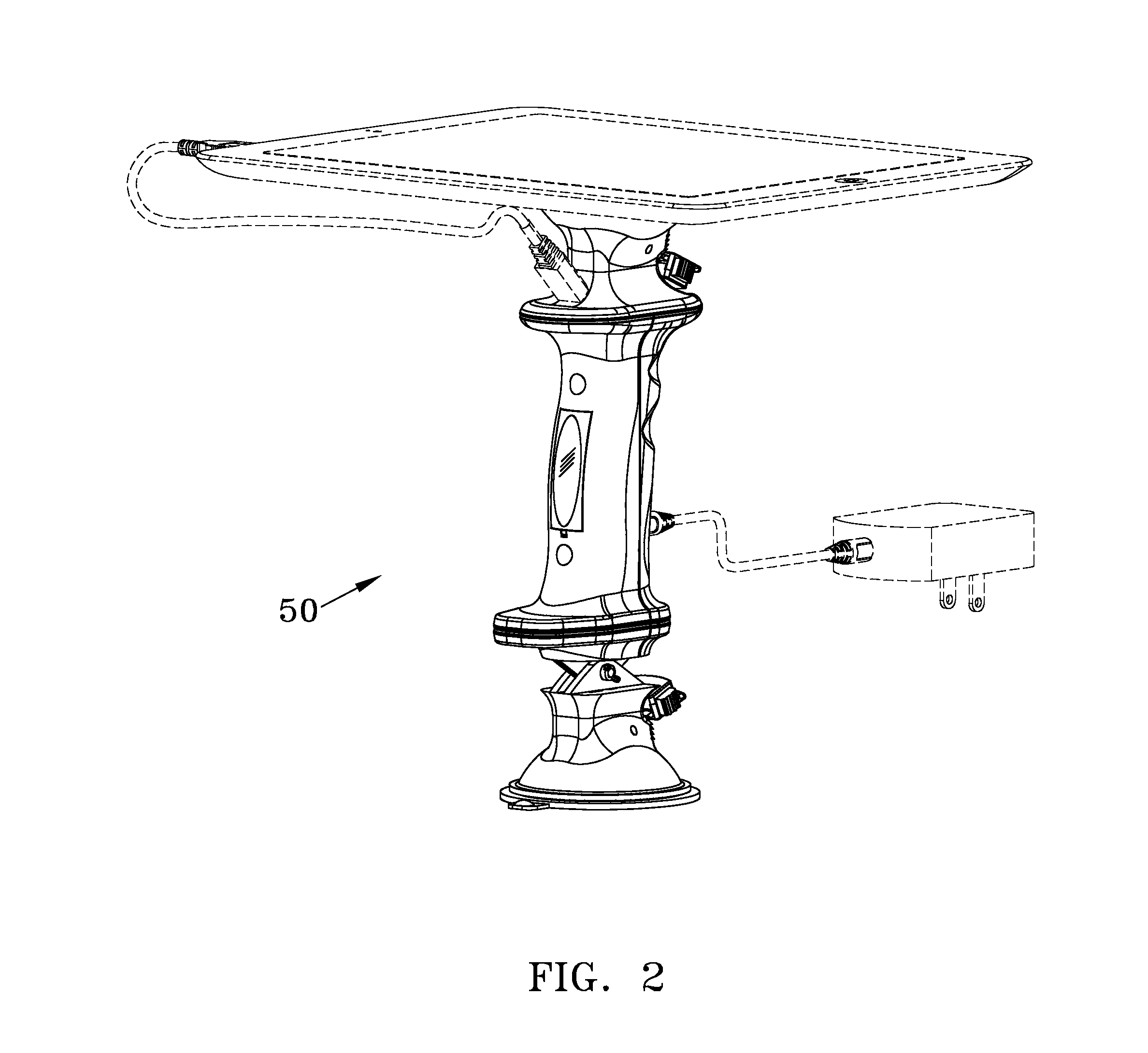 Handheld mount and stand assembly for portable electronic devices