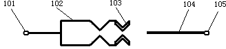 Inserted electrode without electric spark and coating production process