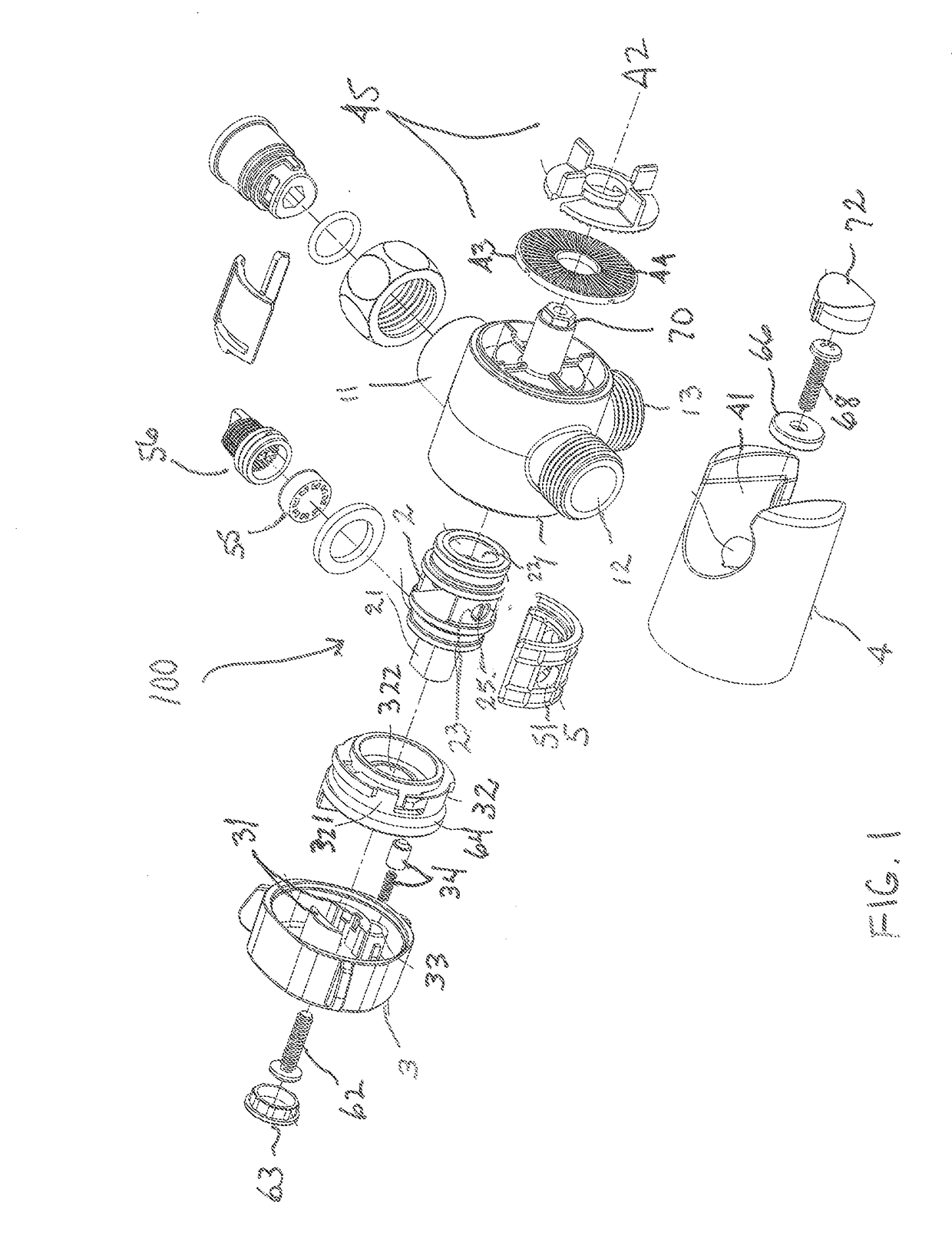 Single cavity diverter valve