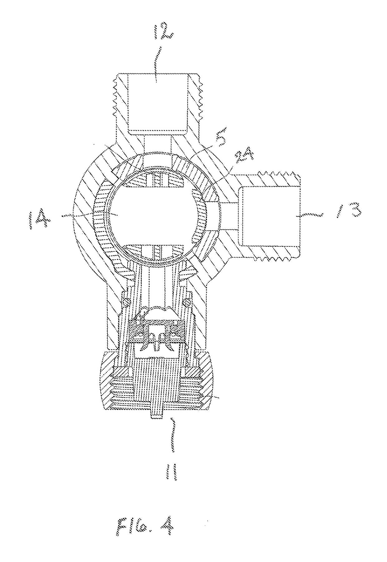 Single cavity diverter valve