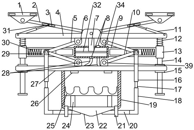 Anti-seismic bridge for cable installation