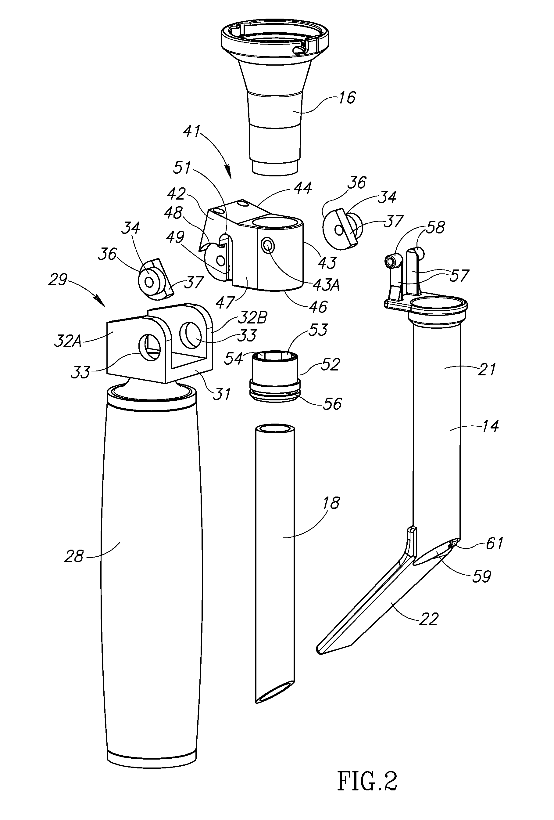 Laryngoscope assembly with enhanced viewing capability