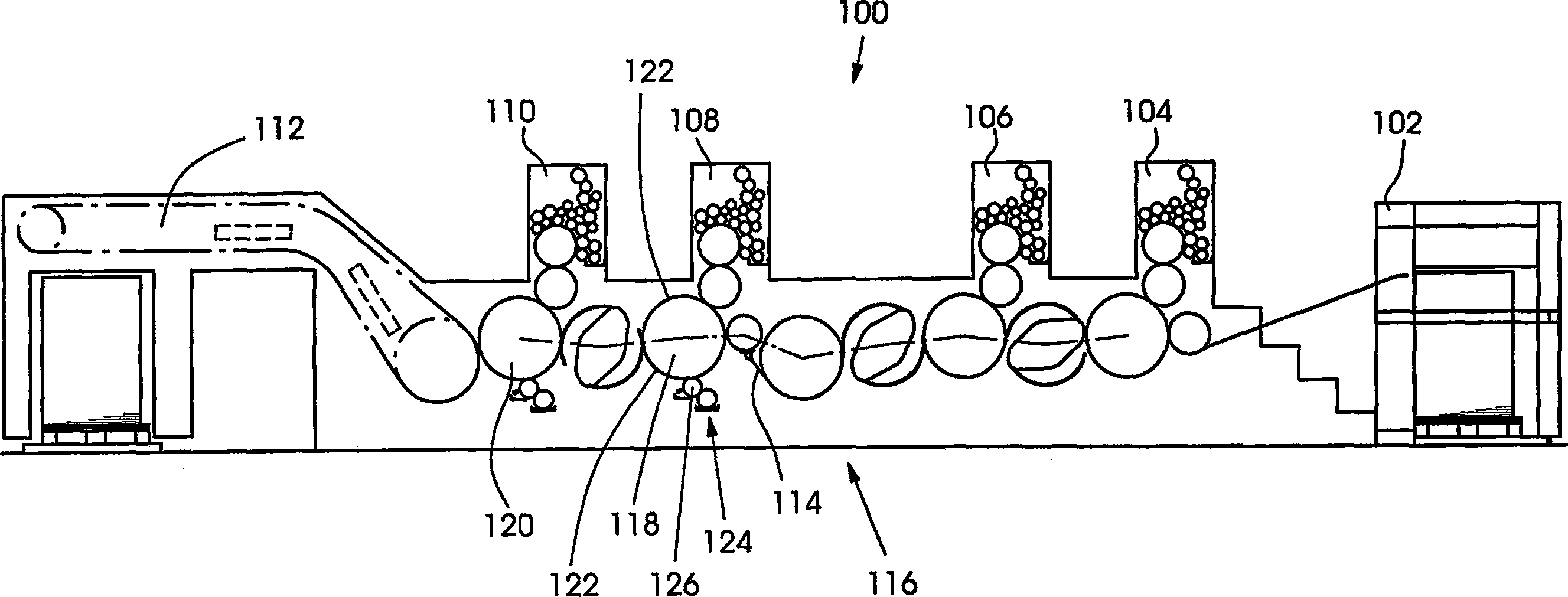 Surface of guiding printed substrate with micro-protuberance