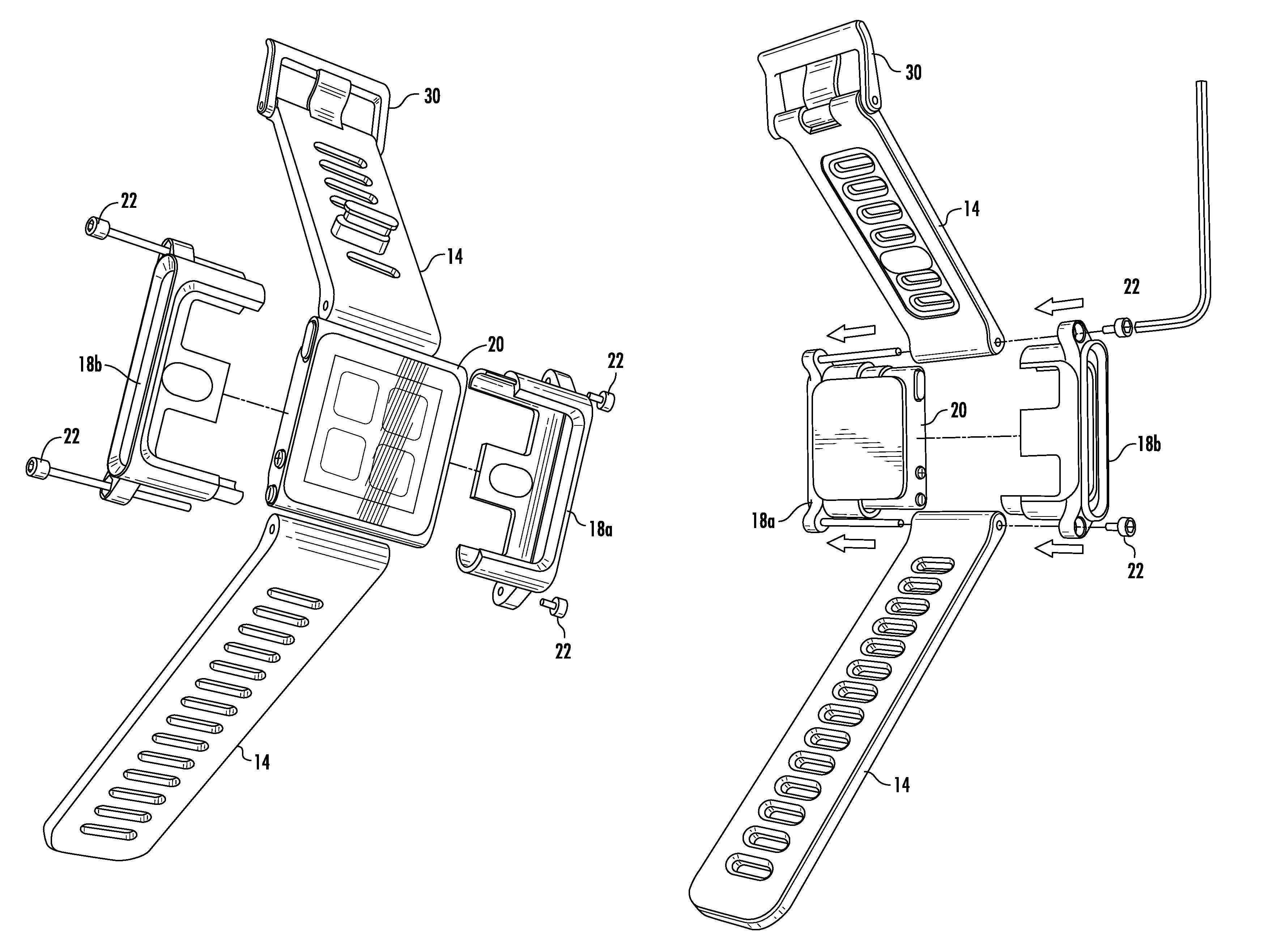 Electronic device casing