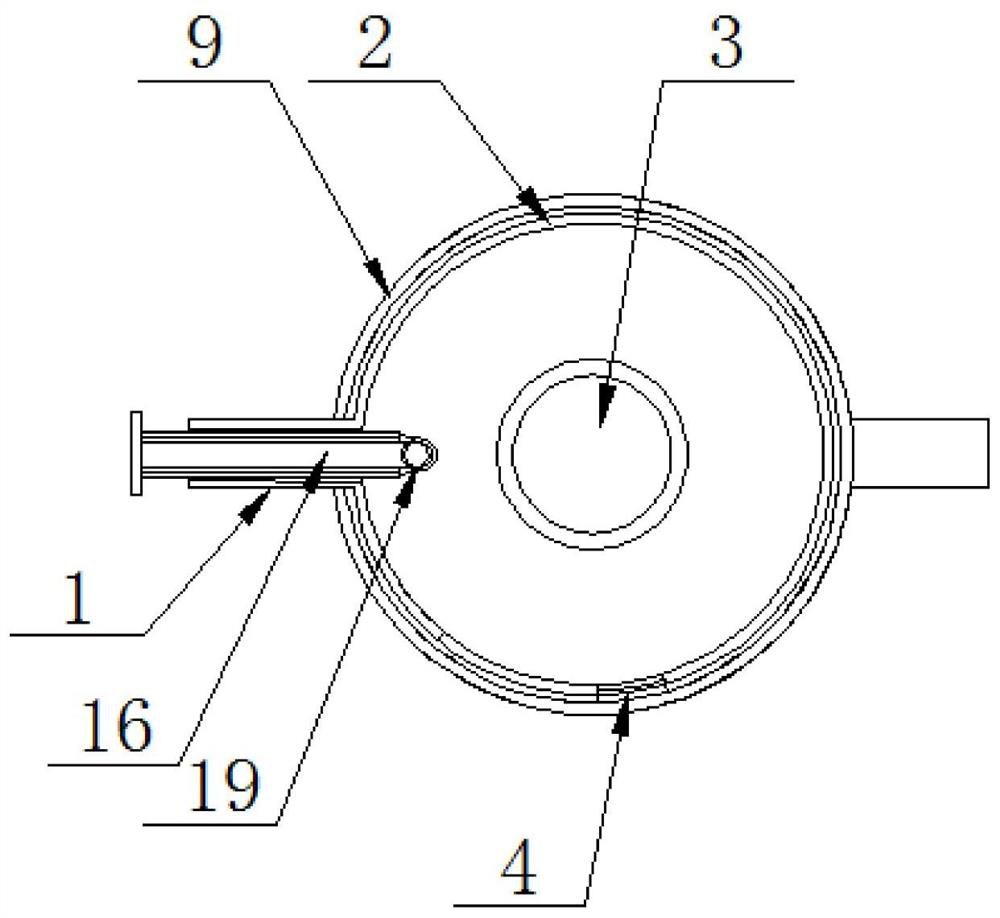 A sampling device based on soil research of chrysanthemum chrysanthemum