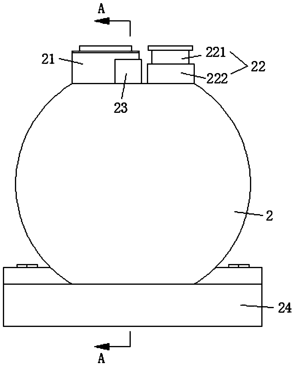 Petrochemical transportation protection device