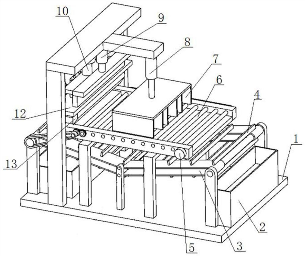 Automatic measurable plate shearing machine for flange production