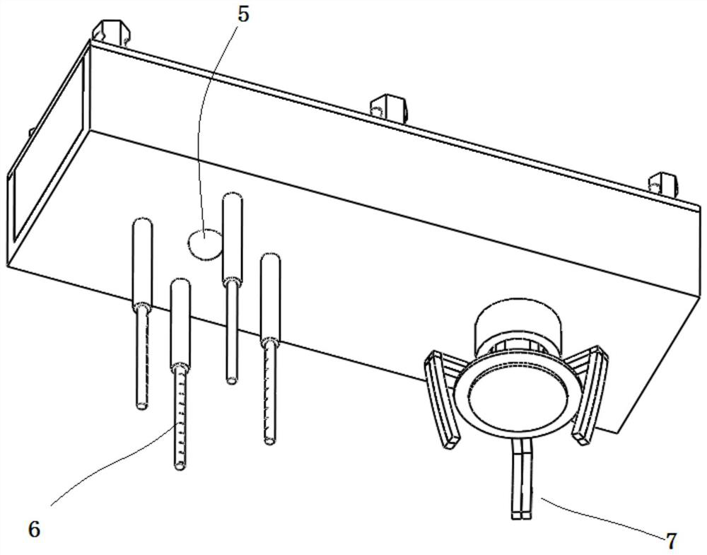 An auxiliary device for rice transplanting