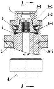 A hydraulic rotary drilling or workover pipe string two-way locking device