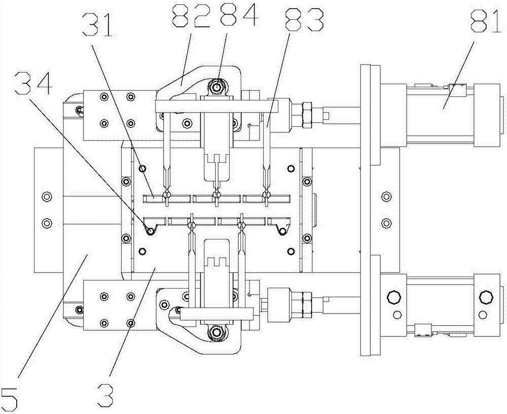 Melting, casting and welding processing technology and device for lead-acid storage battery