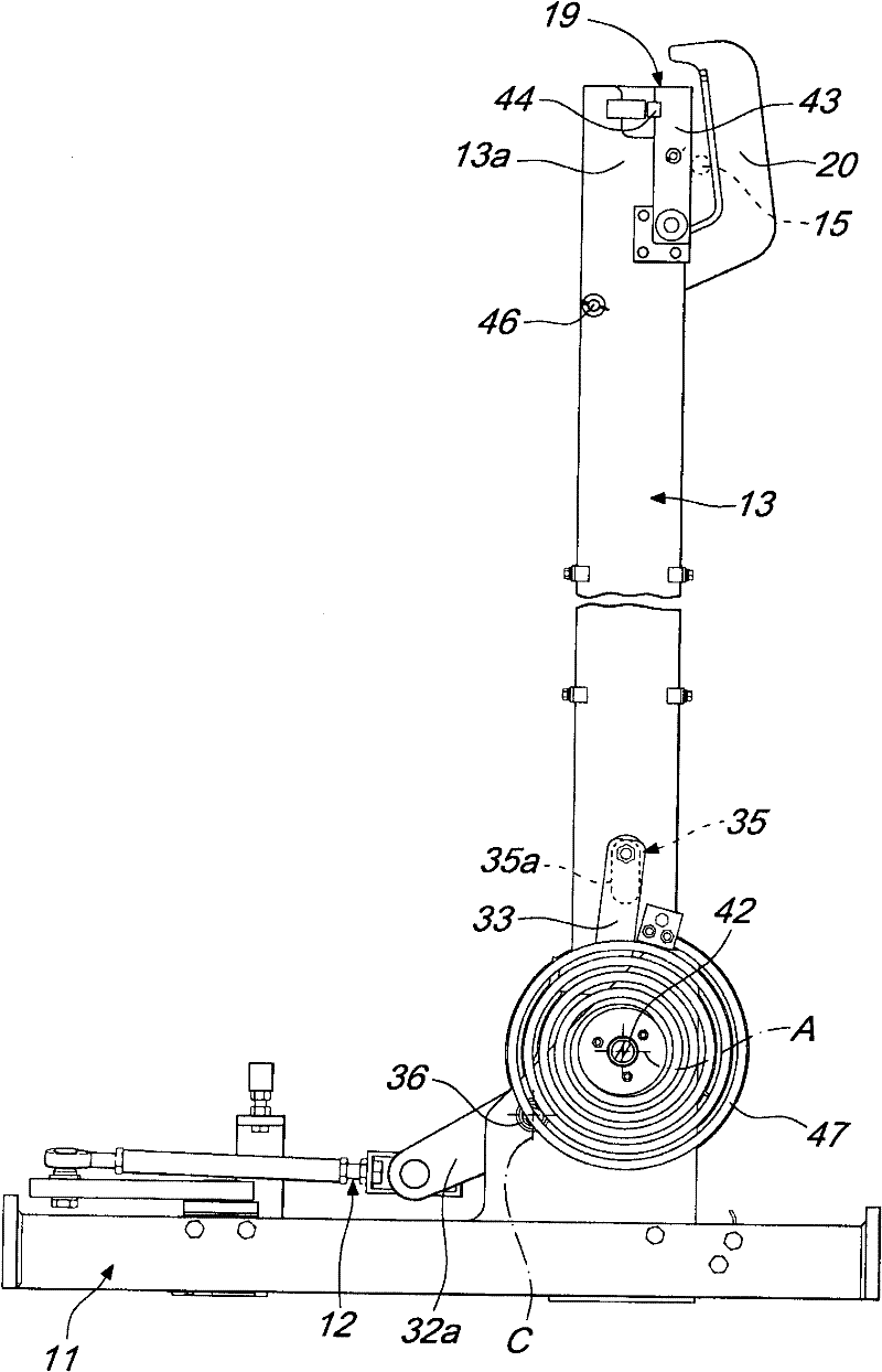 Semi-pantograph disconnector