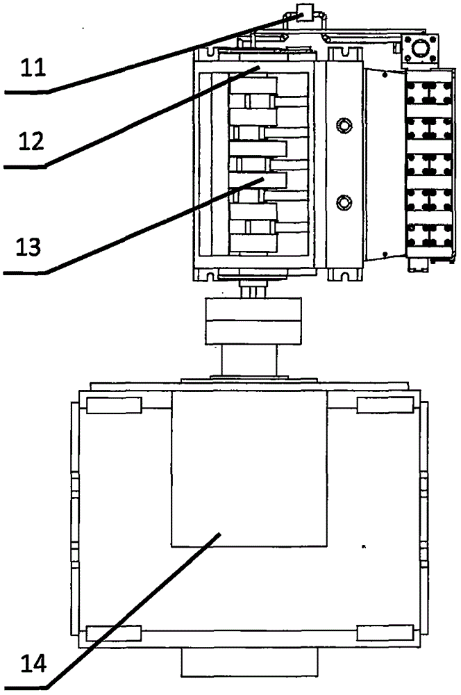 Emulsion pump without speed reducer