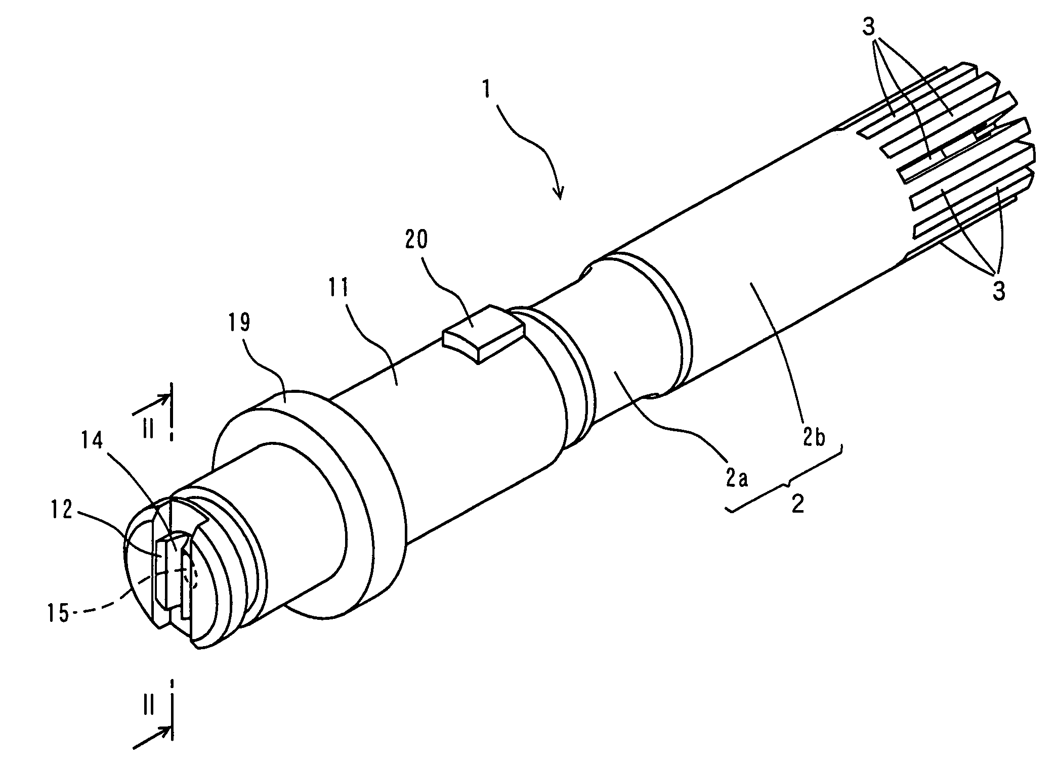 Descaling nozzle