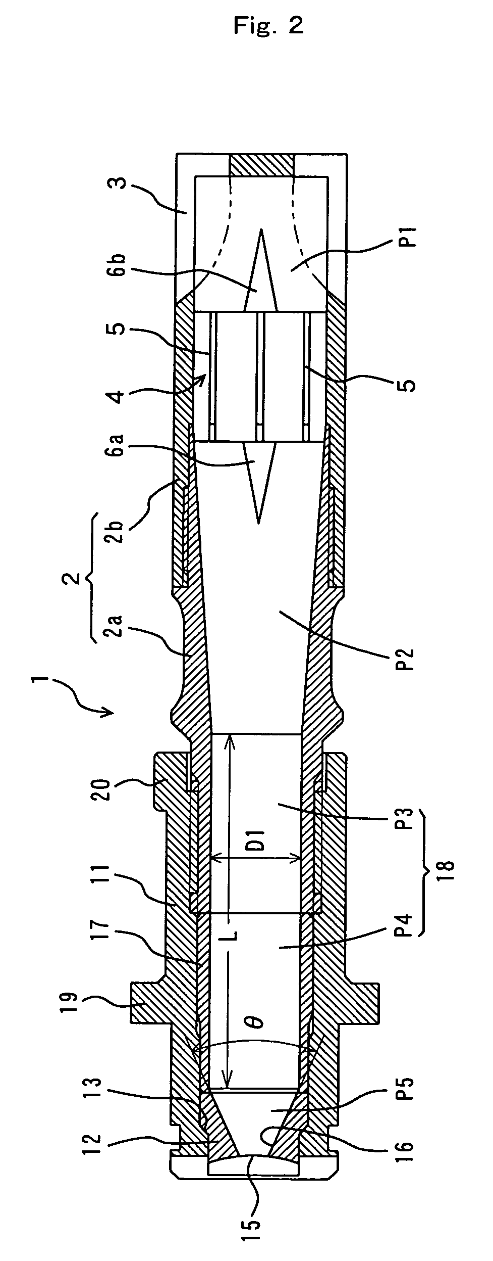 Descaling nozzle