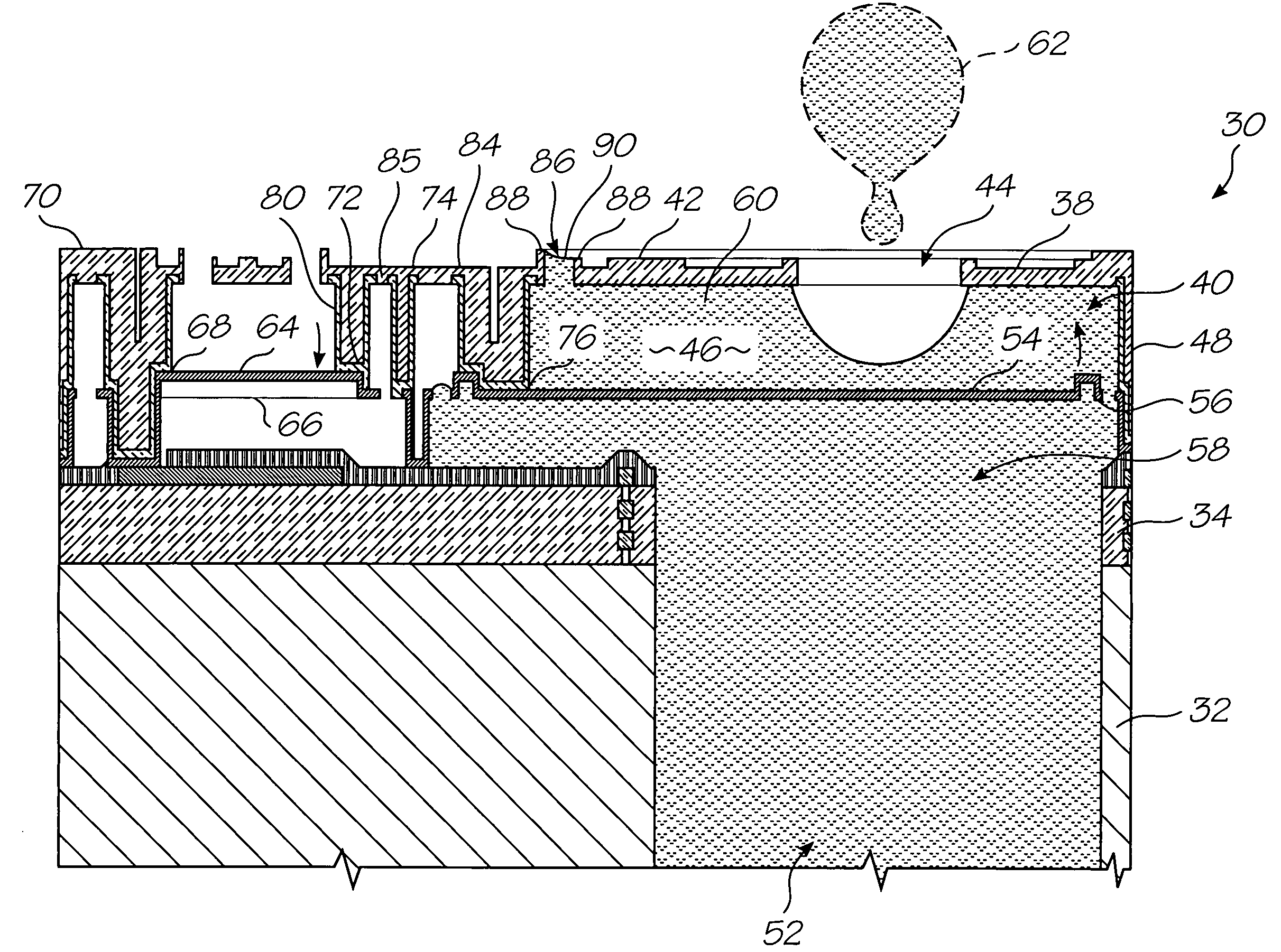 Motion transmitting structure