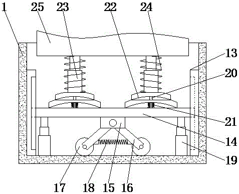 Steel structure transformer bracket with good stability