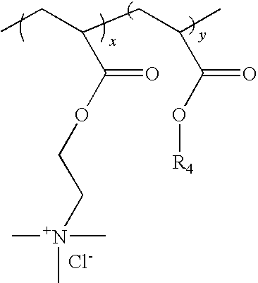 Process for preparing an aqueous dispersion of a quaternary ammonium salt containing vinyl copolymer