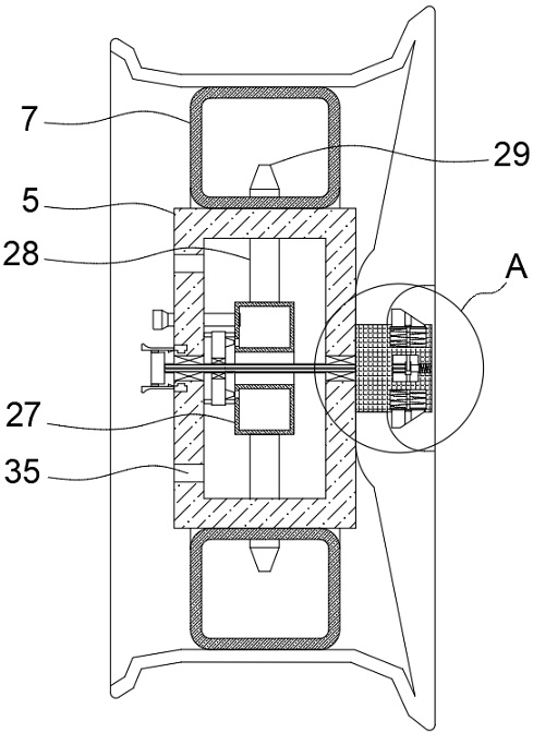 Fixture for anti-deformation machining of automobile aluminum alloy wheel