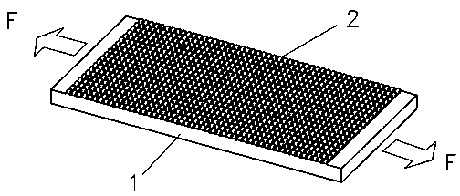 Light transmittance adjustable film and light transmittance adjusting device