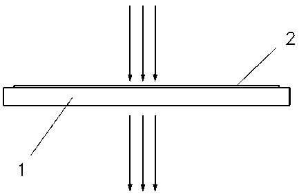 Light transmittance adjustable film and light transmittance adjusting device