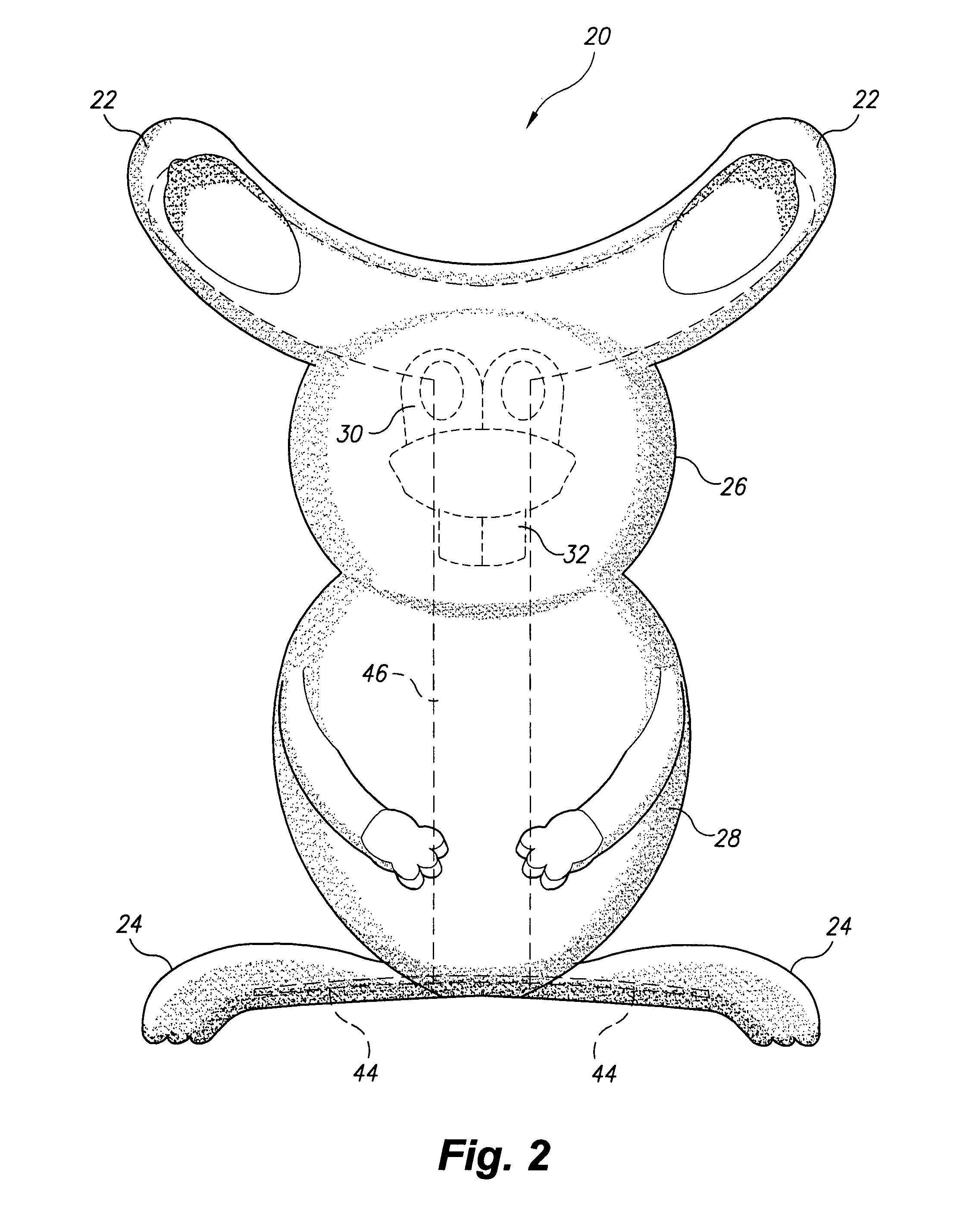 Child's head support