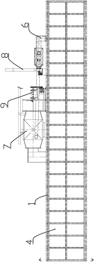 Drying kiln for non-dismantling heat insulating template