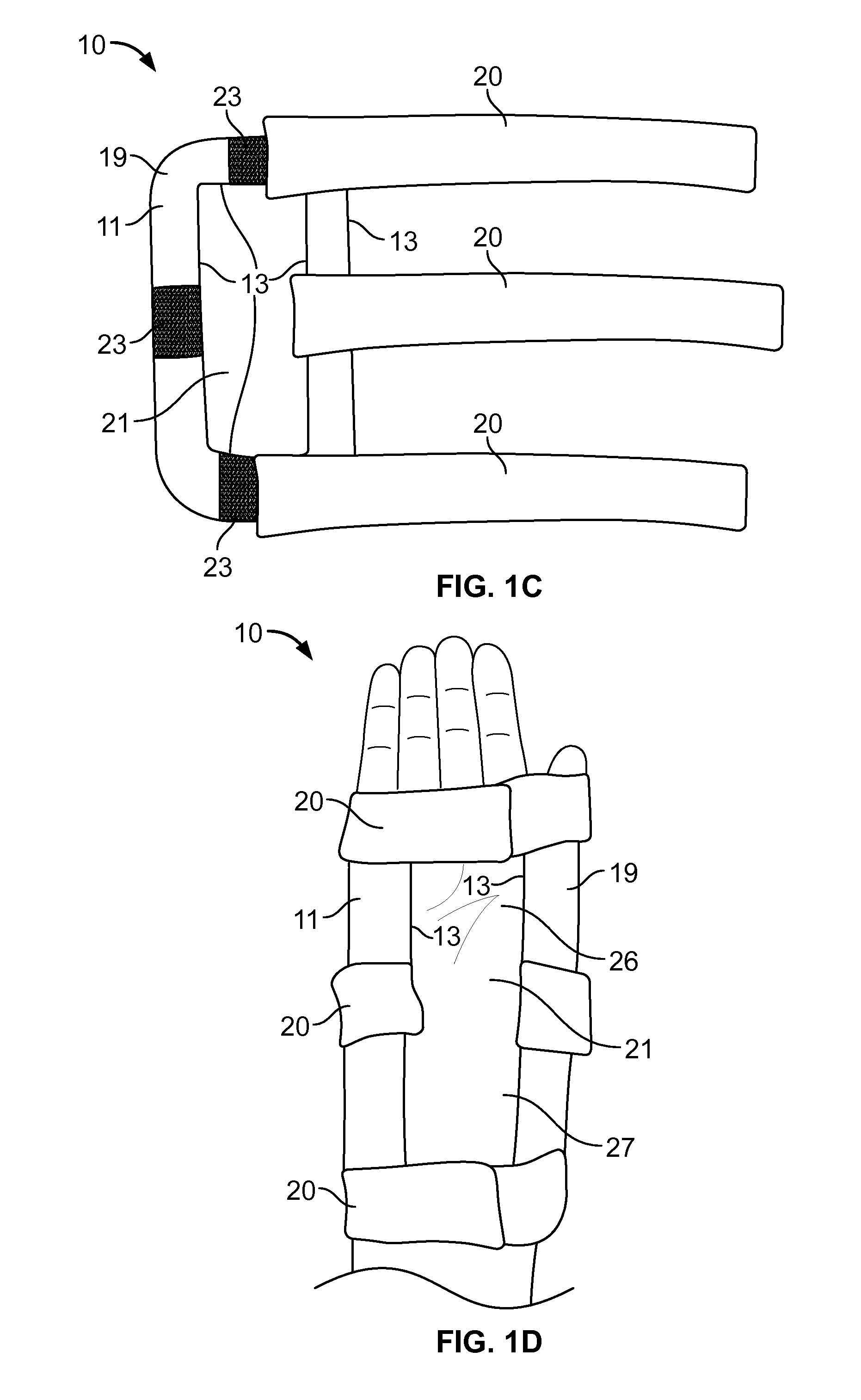 Intravenous extremity support