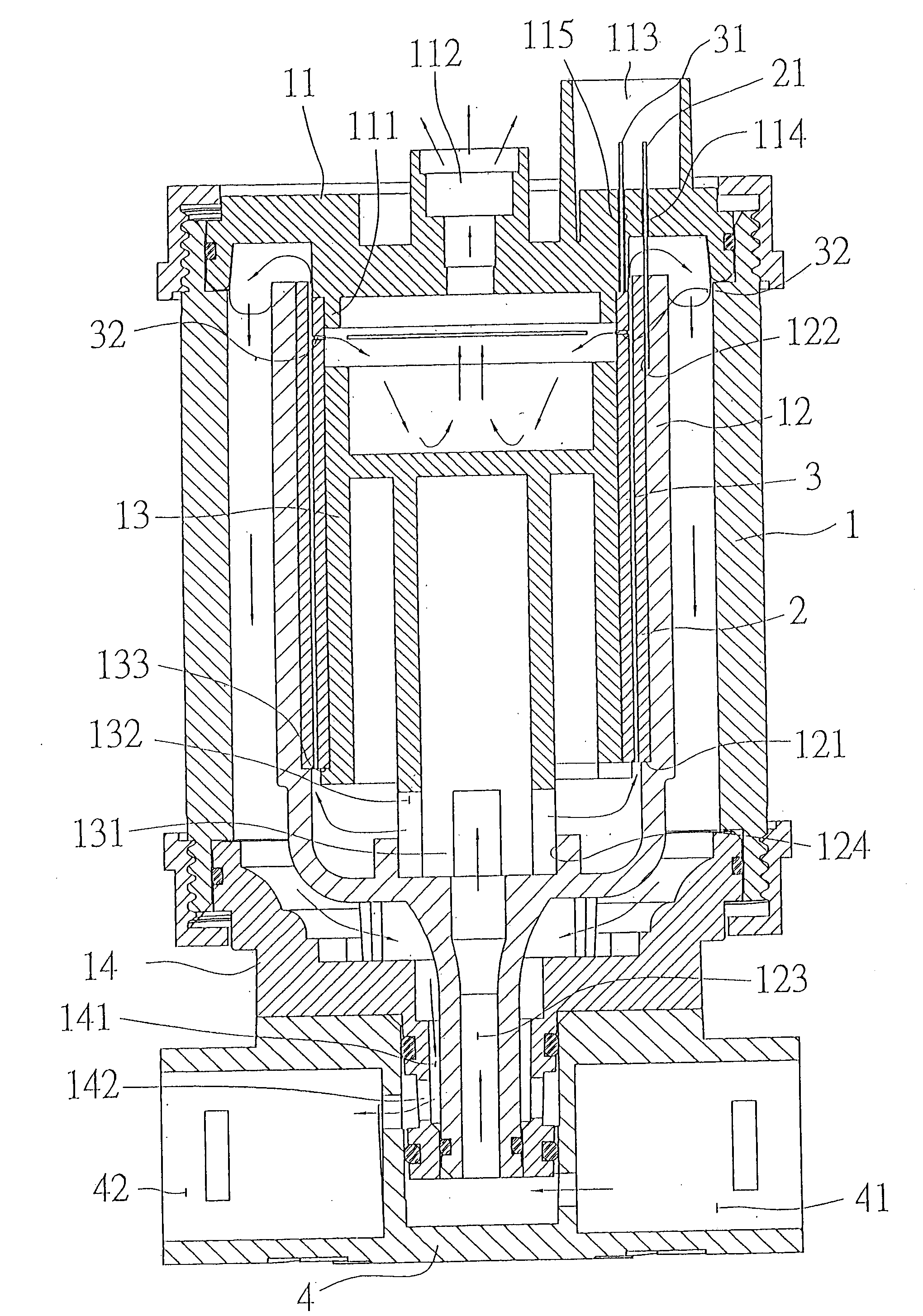 Coaxial symmetrical completely open electrolytic bath