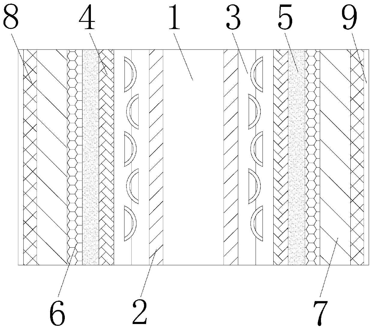 Heat dissipation graphene composite decorative plate and manufacturing method