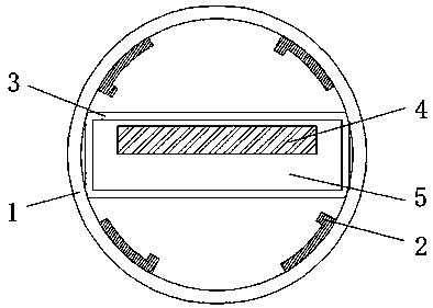 Computer USB connection port and connector capable of preventing accidental detachment